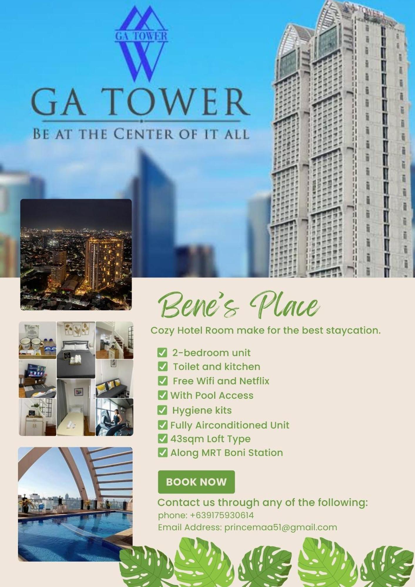 Aparthotel Benes Place At Ga Tower 2